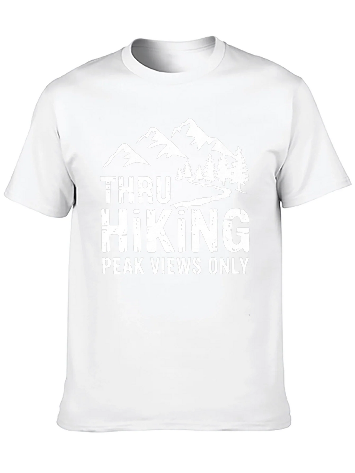 Thru Hiking Peak Views Only Tee product image 9