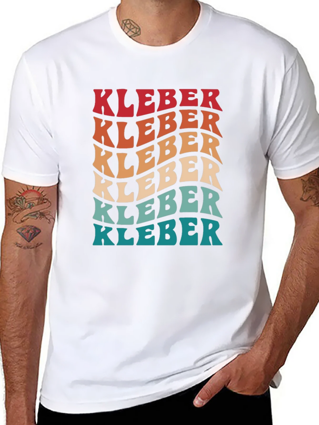 KLEBER Retro Graphic T-Shirt - Funky 70s Style product image 7