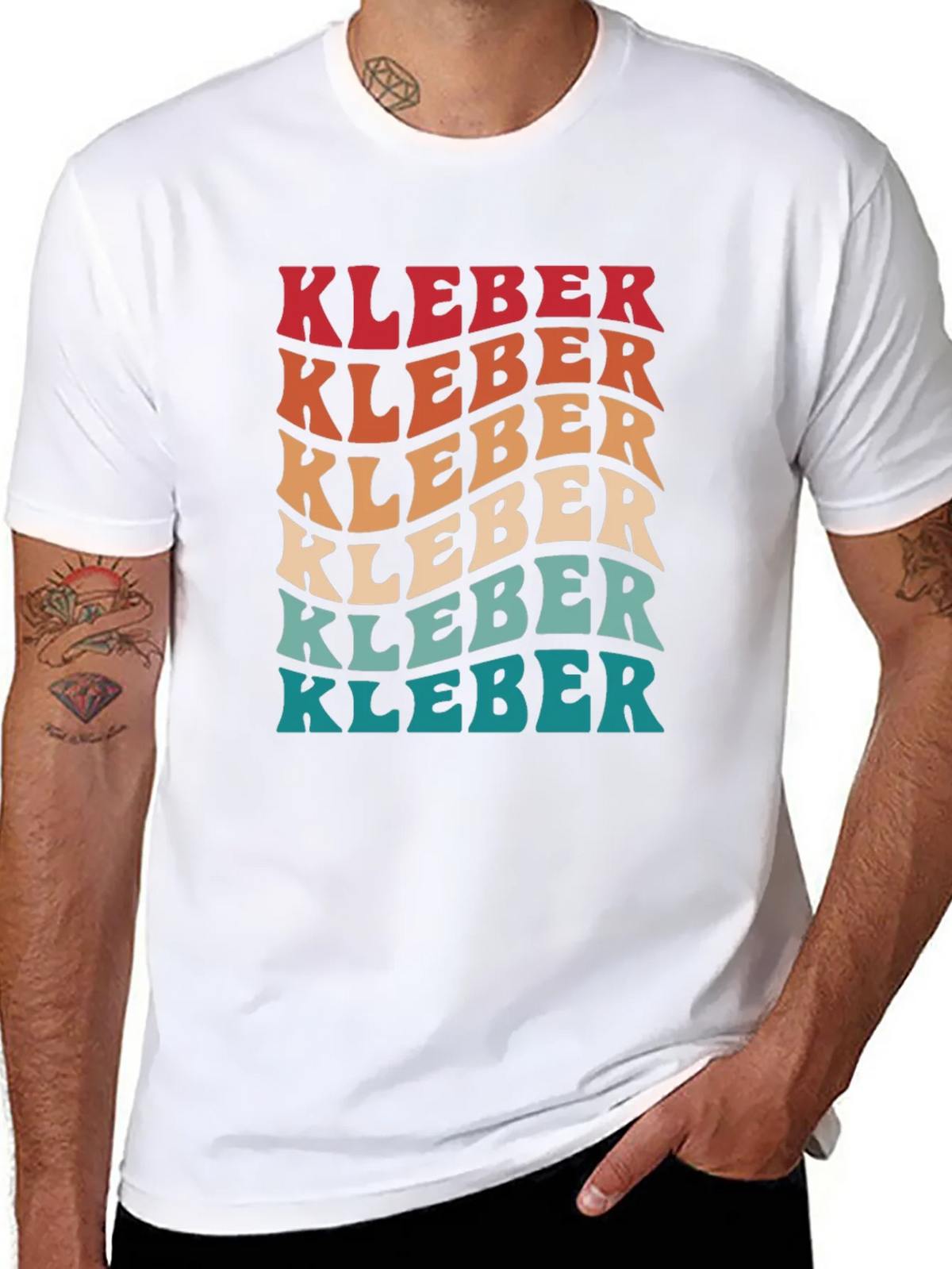 KLEBER Retro Graphic T-Shirt - Funky 70s Style product image 7