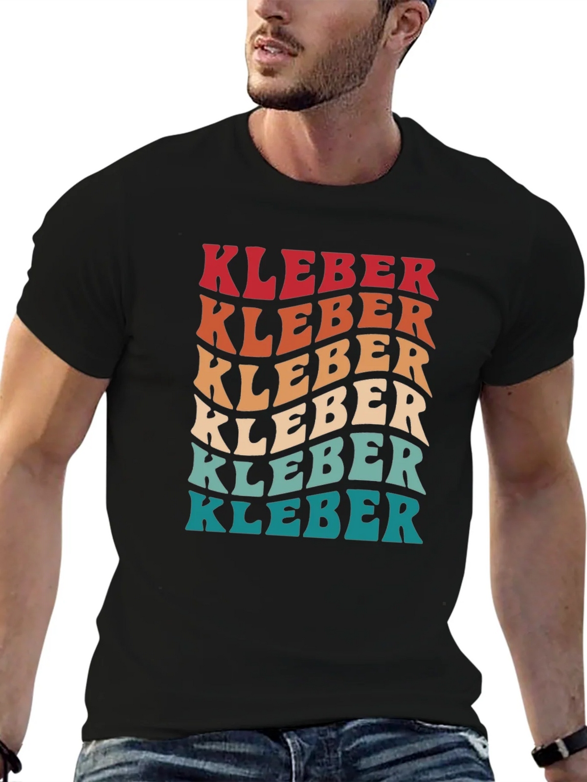 KLEBER Retro Graphic T-Shirt - Funky 70s Style product image 6