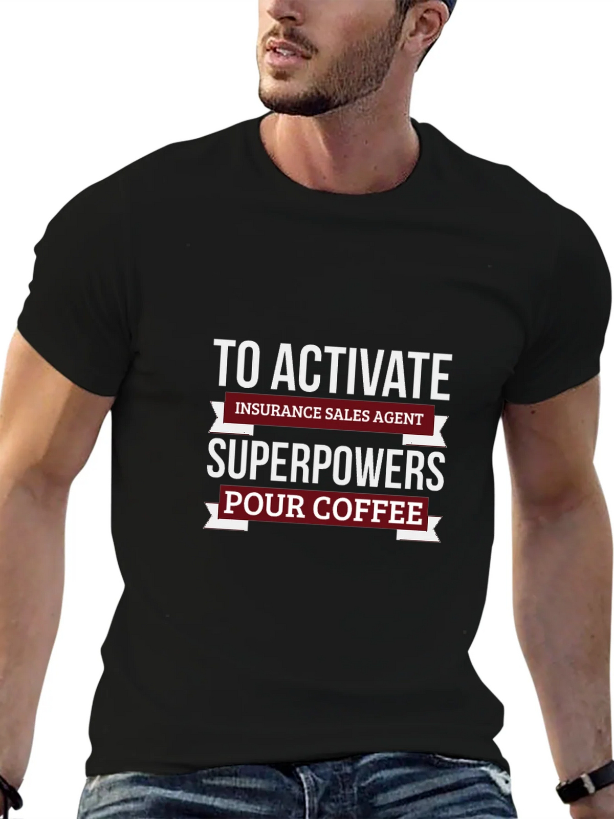 Insurance Sales Agent Superpowers T-Shirt product image 2