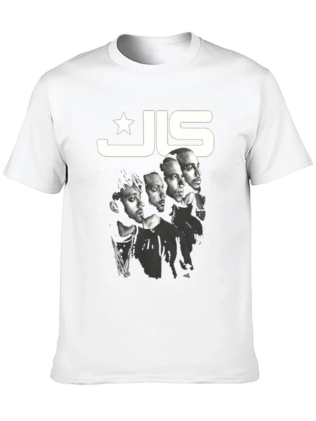 JLS Band Tee - Black Cotton Graphic T-Shirt product image 9