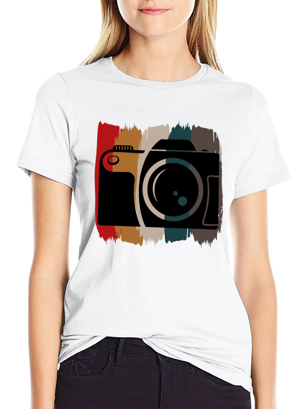 Retro Camera Graphic Tee - Photographer Style product image 4