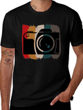 Retro Camera Graphic Tee - Photographer Style product image 1