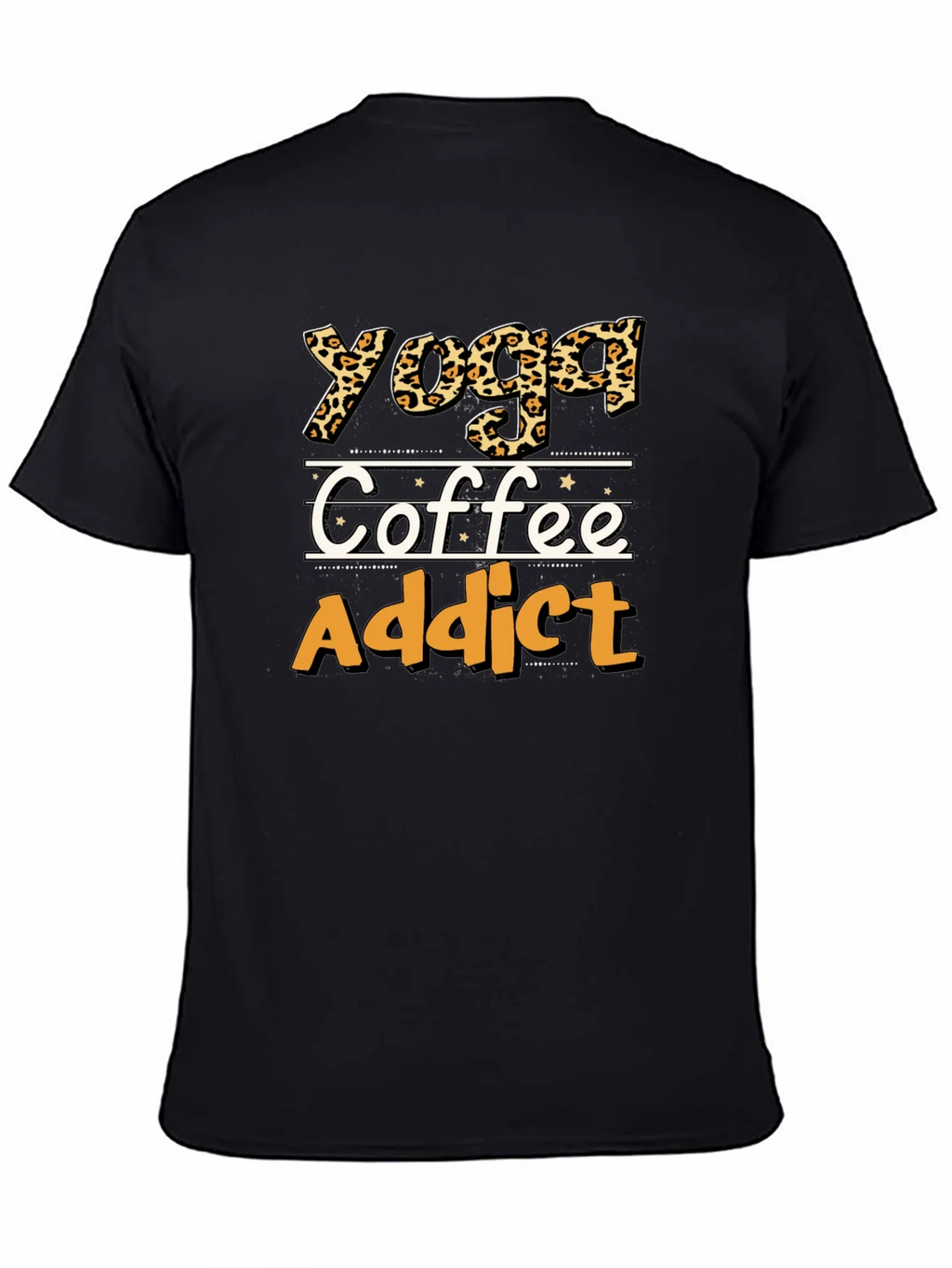 Yoga Coffee Addict Graphic Tee - Unisex product image 4
