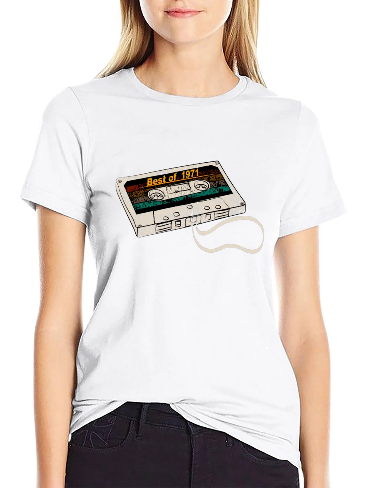 Best of 1971 Cassette Tape Graphic T-Shirt product image 8