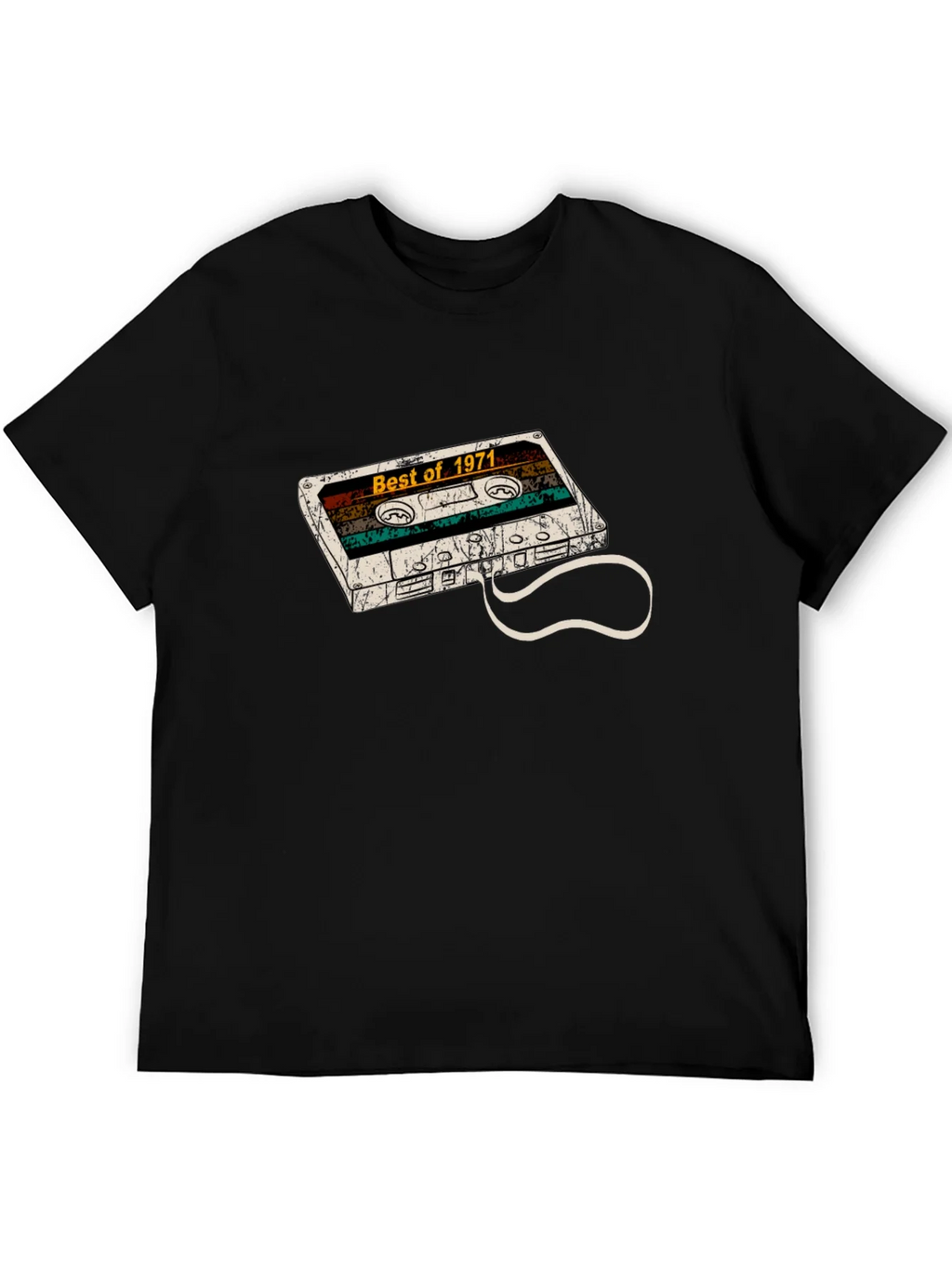 Best of 1971 Cassette Tape Graphic T-Shirt product image 5