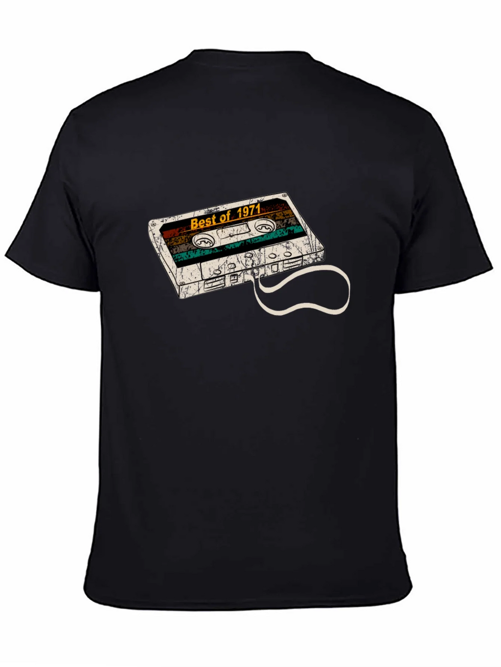 Best of 1971 Cassette Tape Graphic T-Shirt product image 4