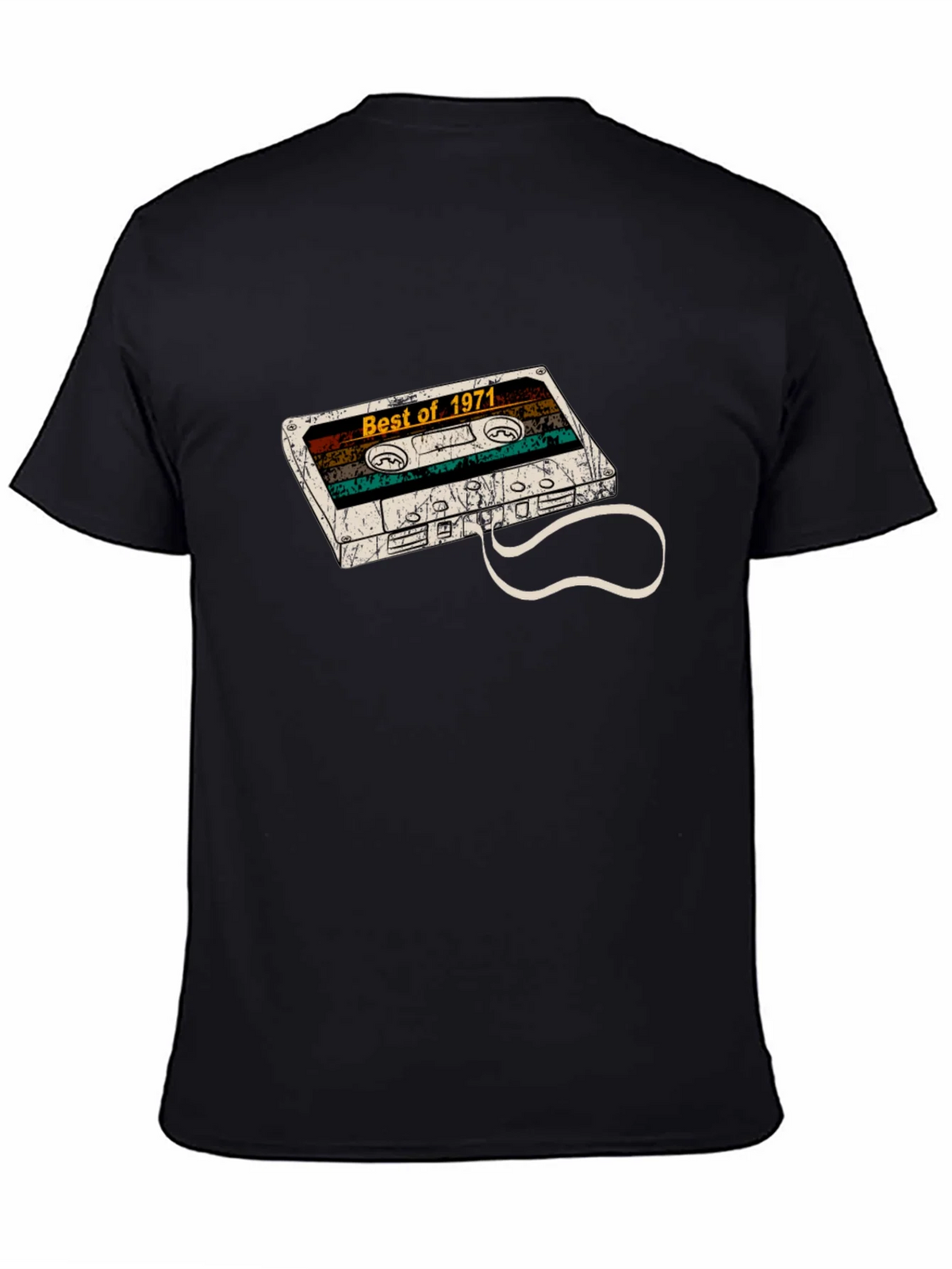 Best of 1971 Cassette Tape Graphic T-Shirt product image 4