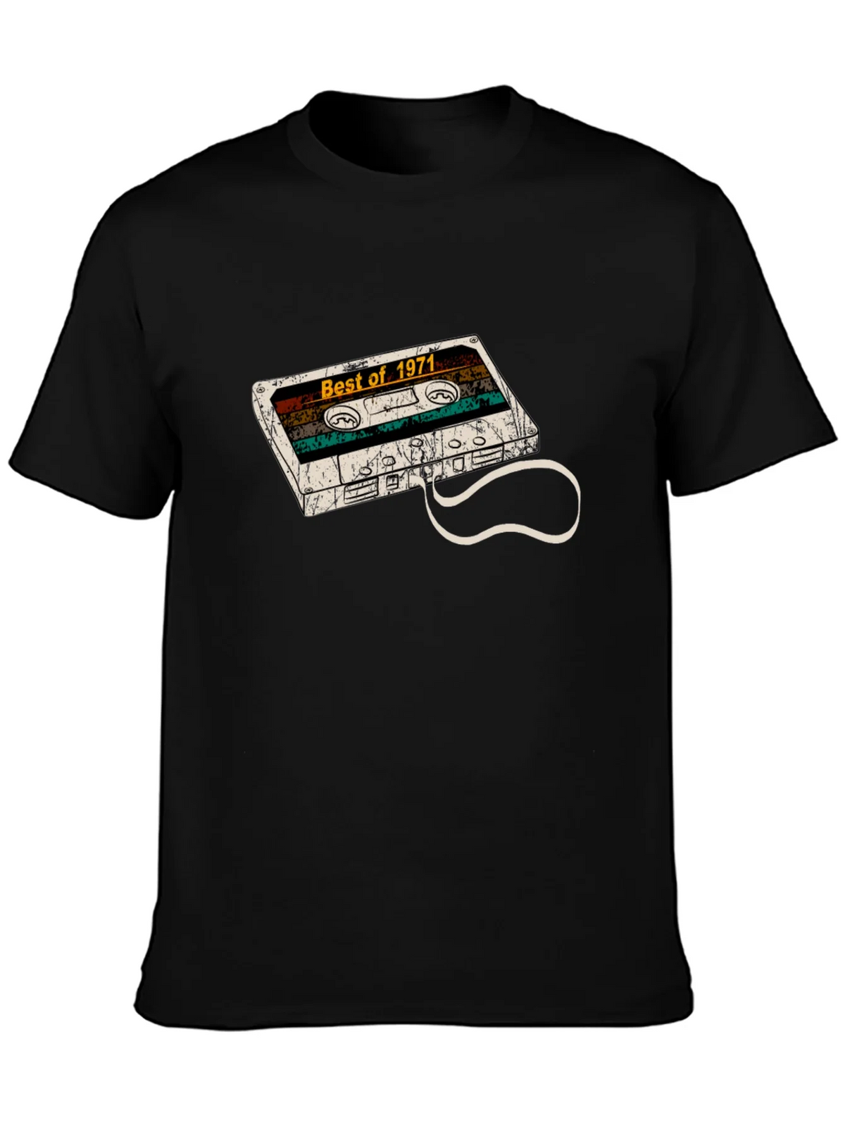 Best of 1971 Cassette Tape Graphic T-Shirt product image 3
