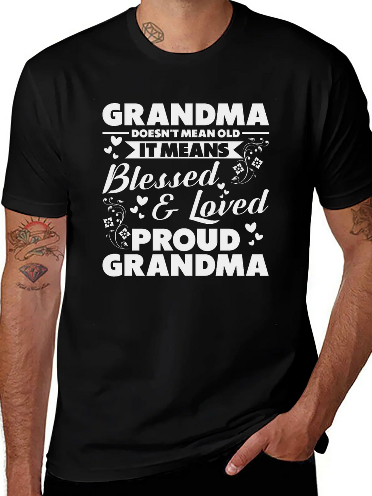 Grandma Blessed & Loved T-Shirt product image 1