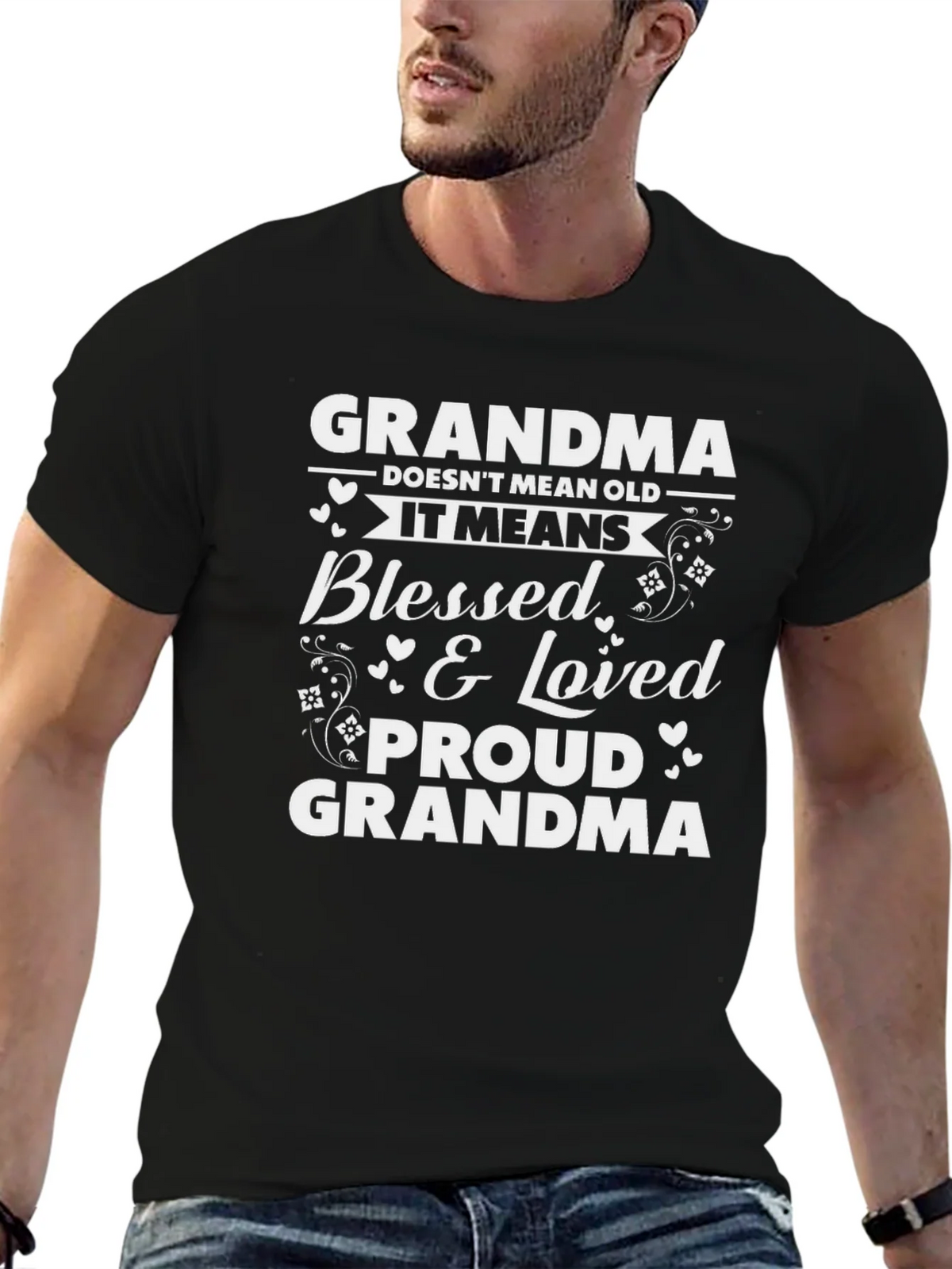Grandma Blessed & Loved T-Shirt product image 5