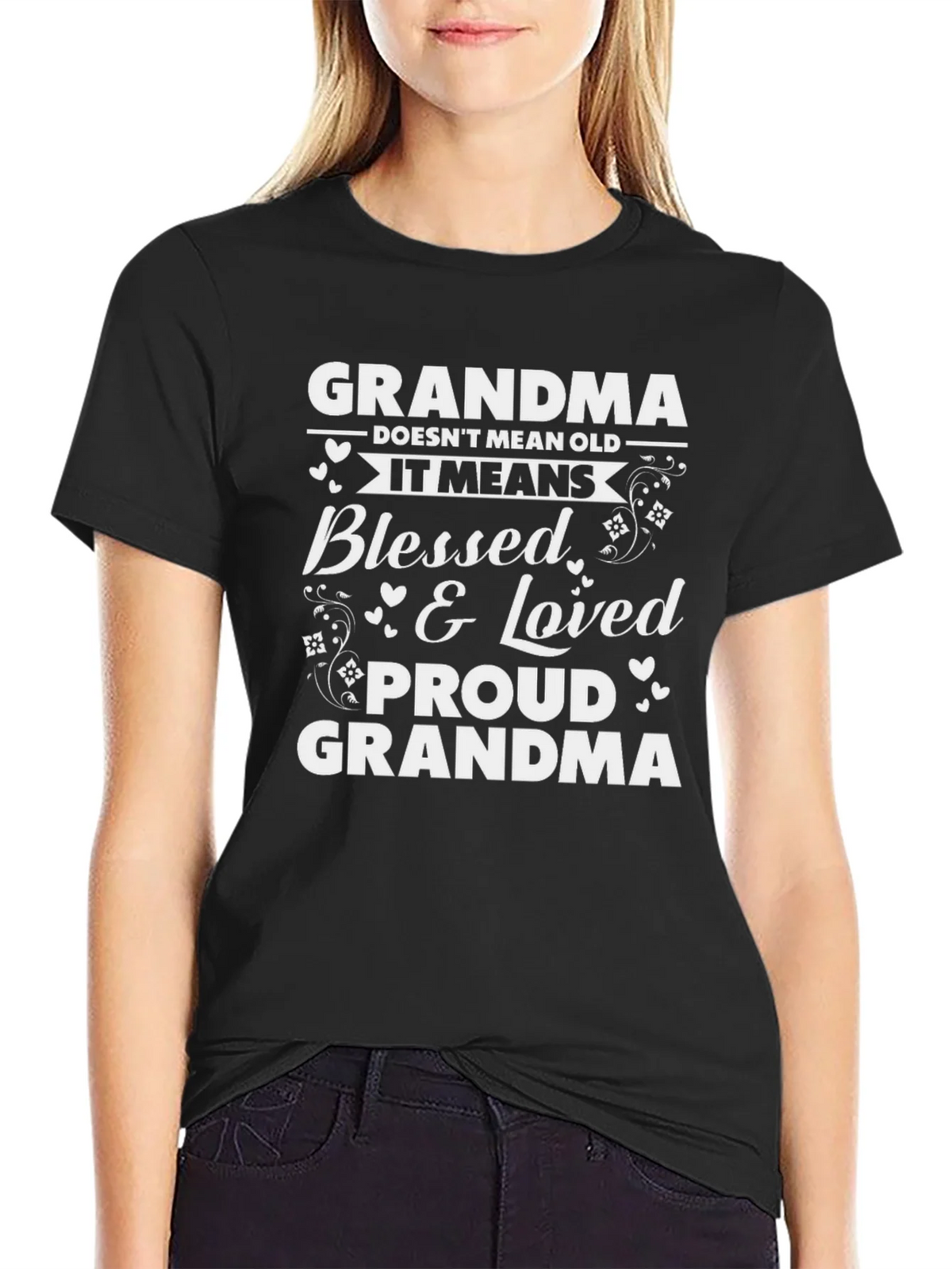 Grandma Blessed & Loved T-Shirt product image 2