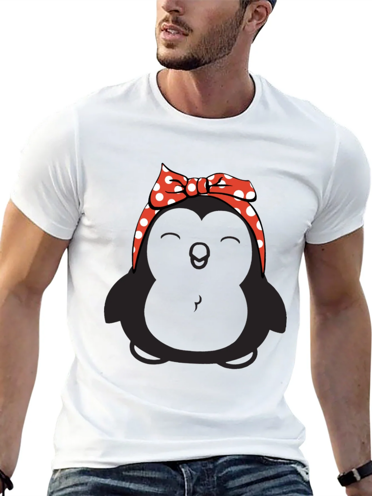 Penguin Headband Graphic Tee product image 12