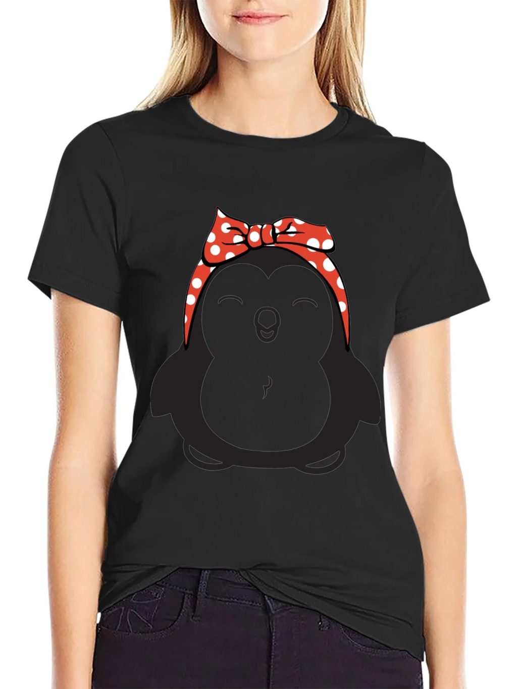 Penguin Headband Graphic Tee product image 2