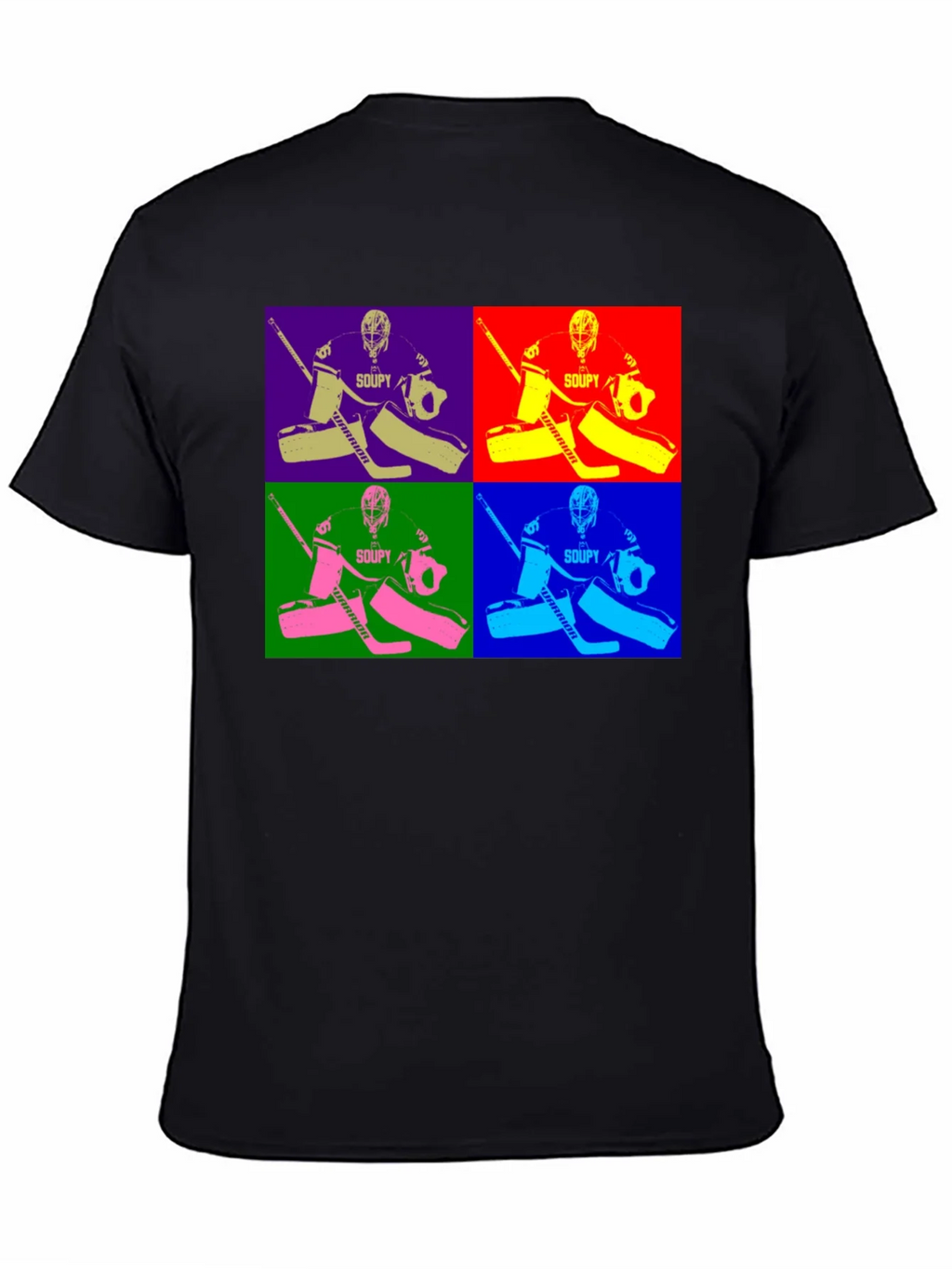 Colorful Hockey Goalie T-Shirt product image 3