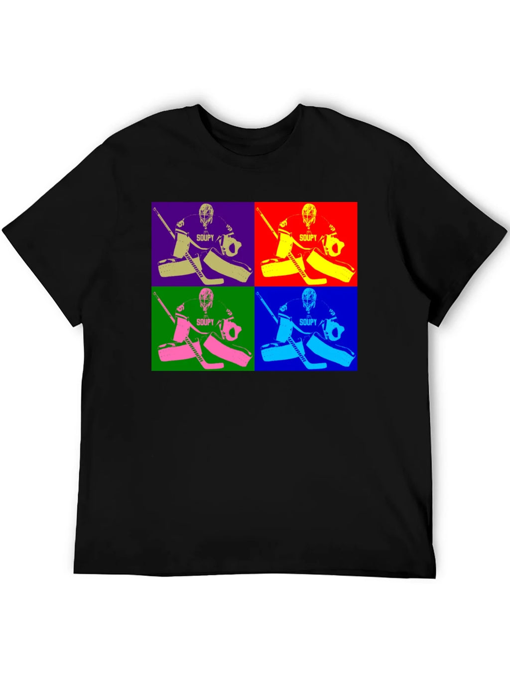 Colorful Hockey Goalie T-Shirt product image 4