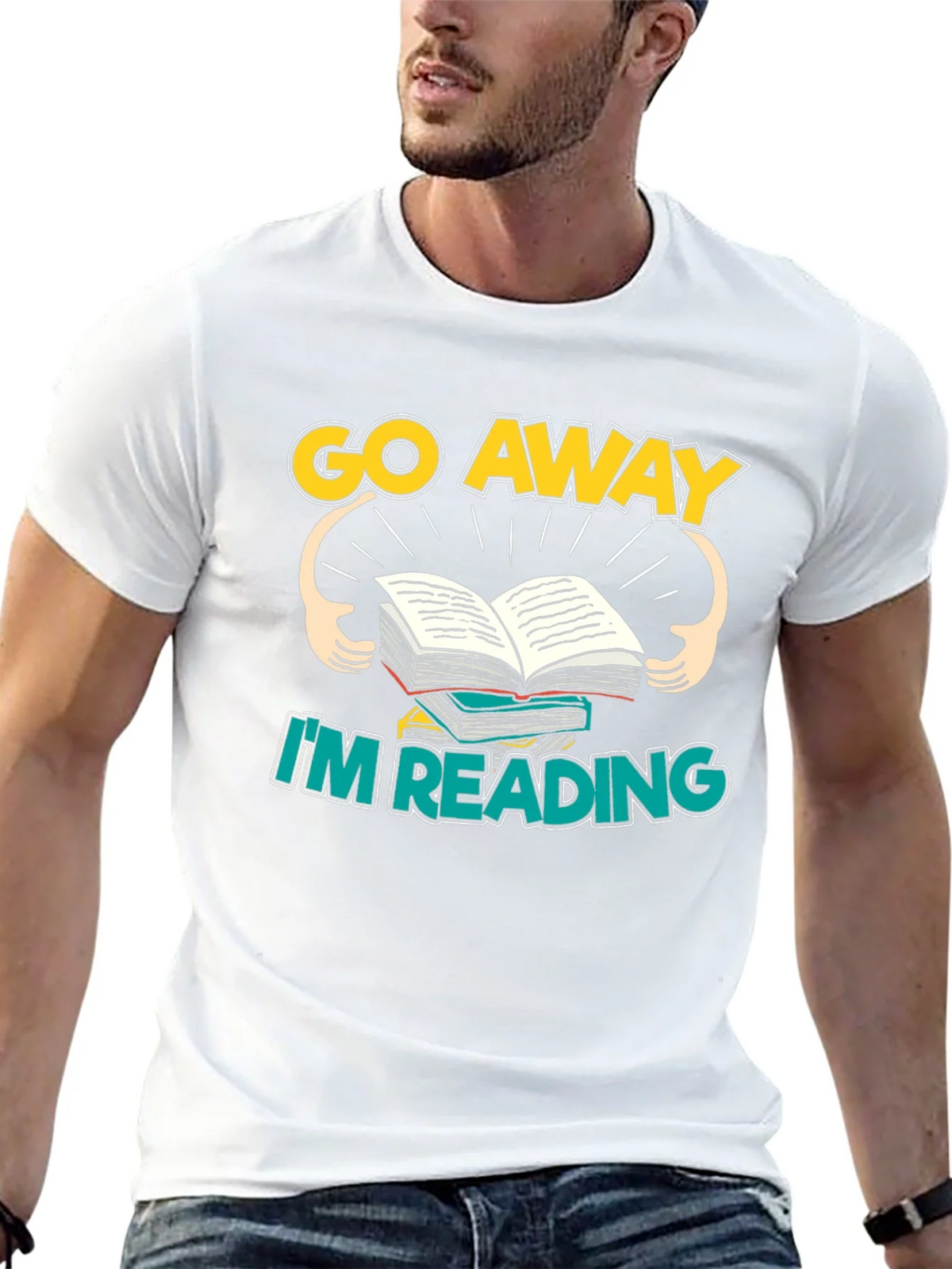 Go Away Im Reading T-Shirt product image 12