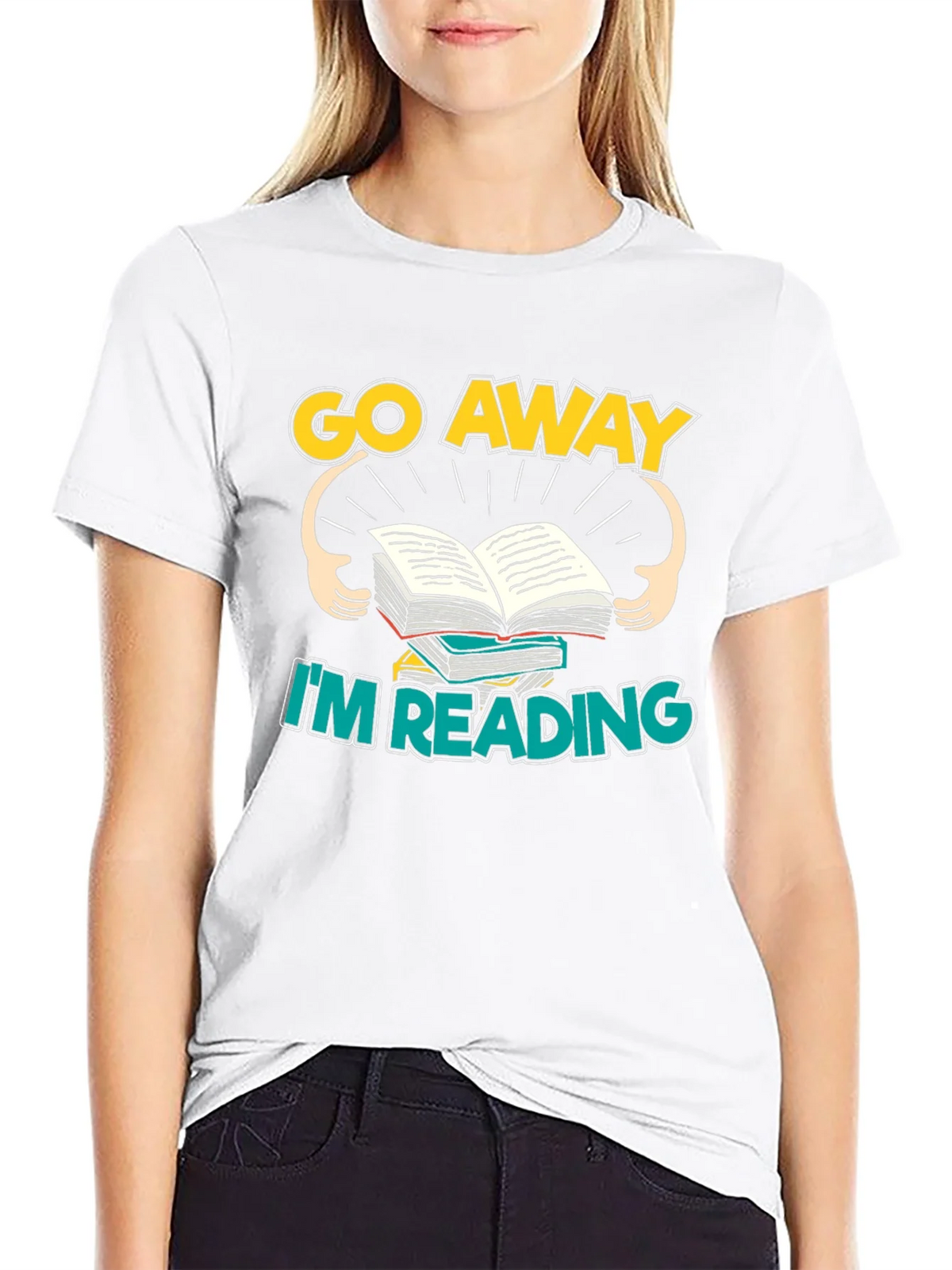 Go Away Im Reading T-Shirt product image 8