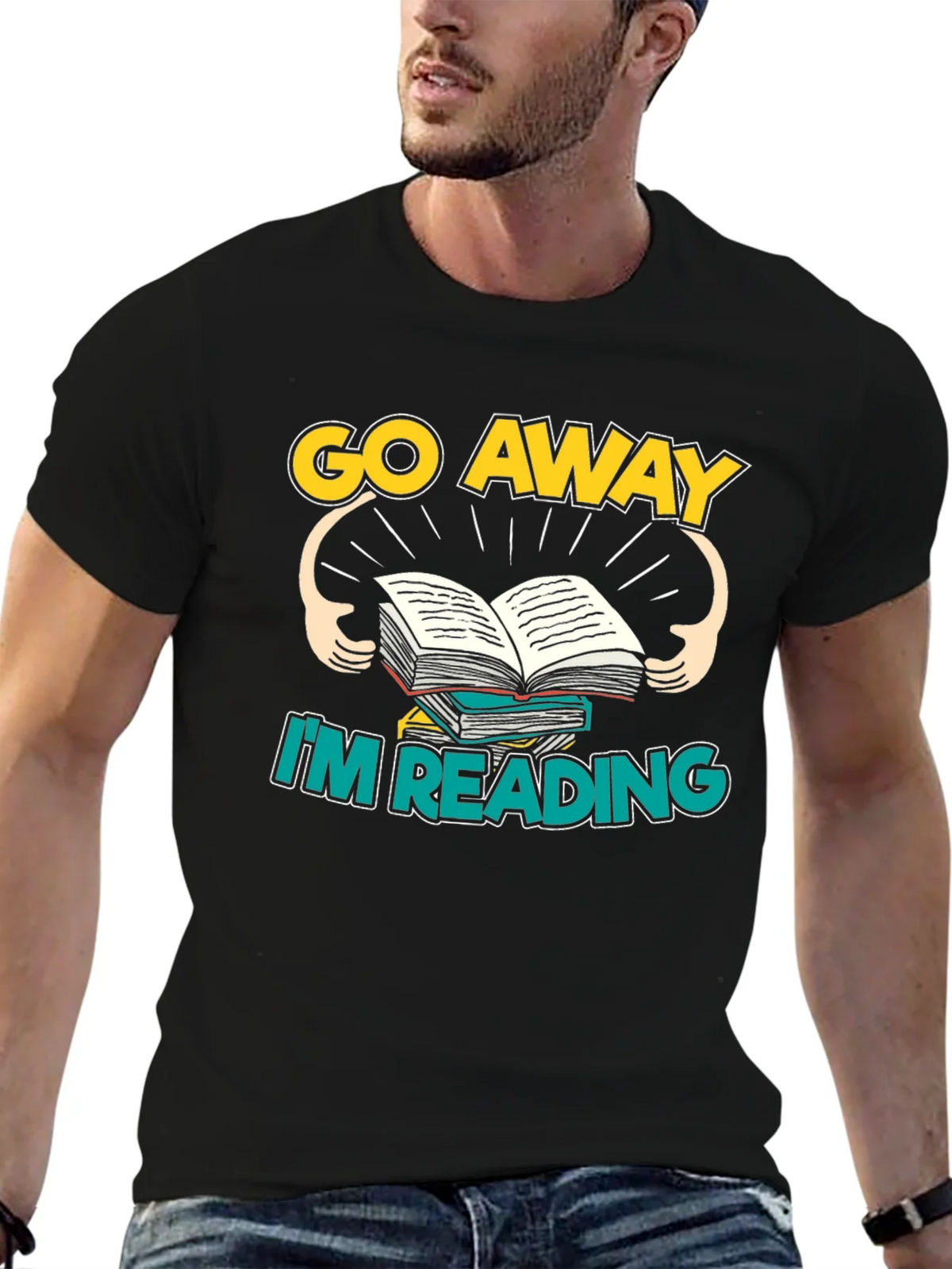 Go Away Im Reading T-Shirt product image 6
