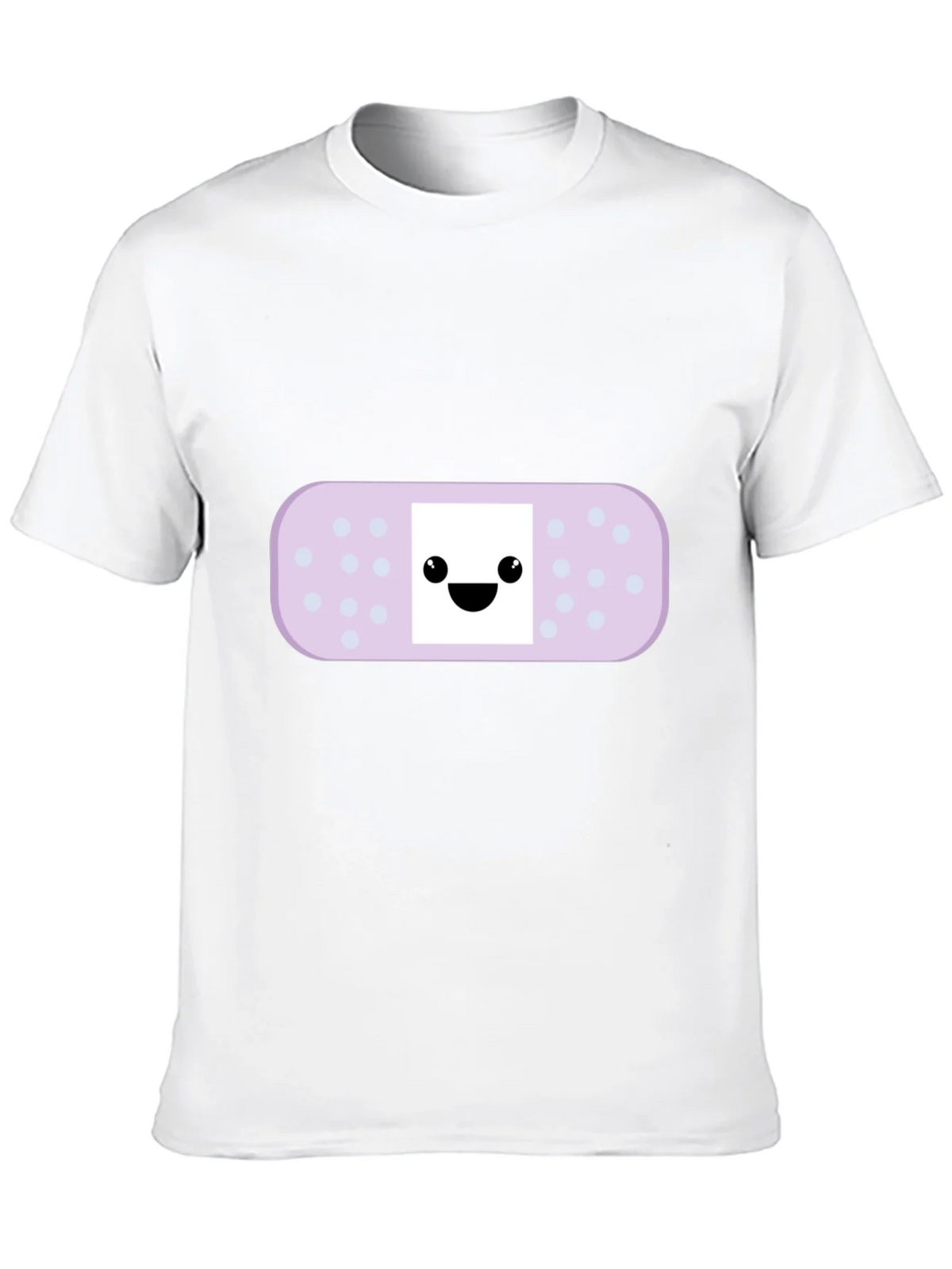 Cute Bandage Cartoon Graphic Tee - Black product image 9