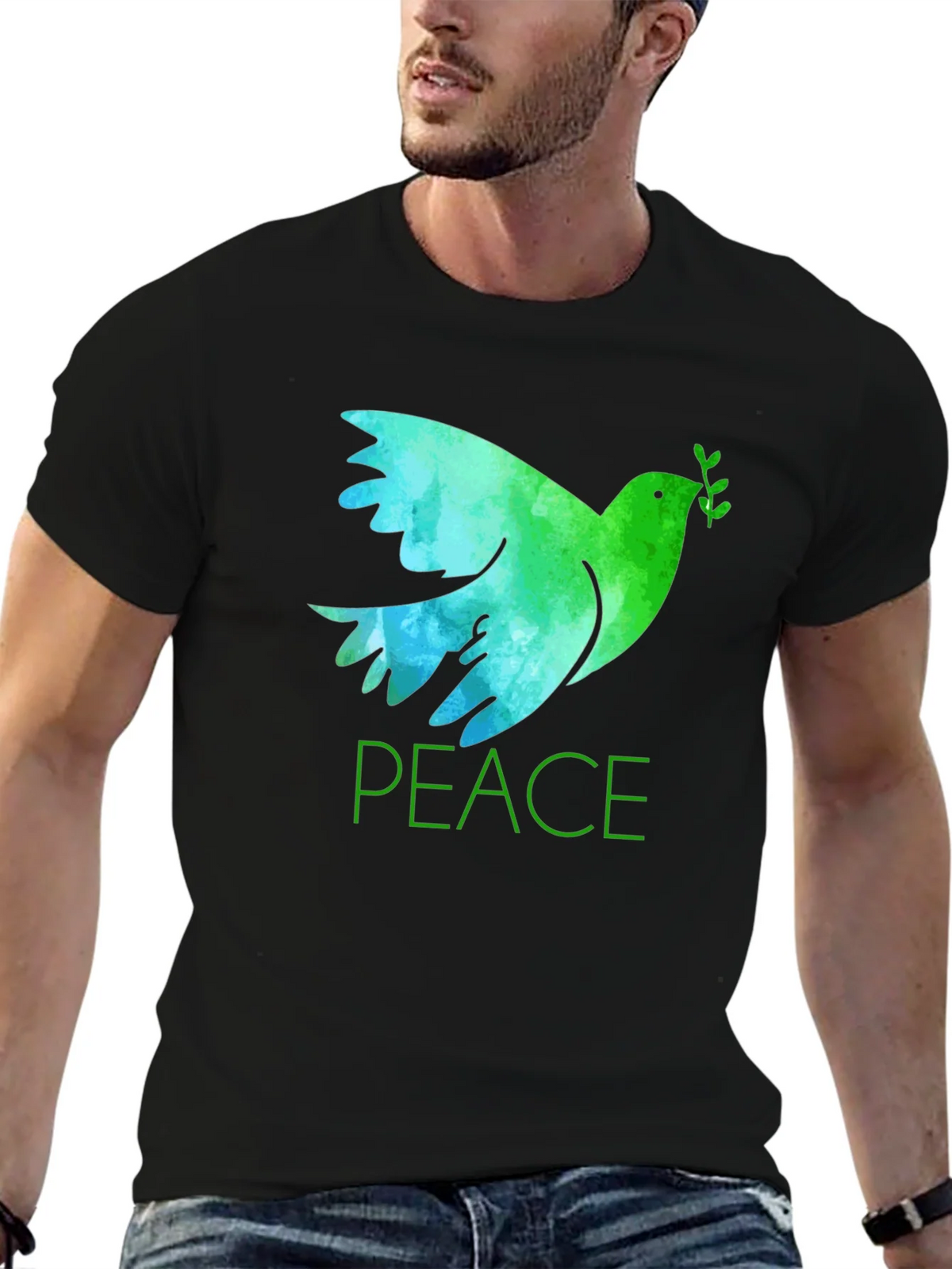 Peace Dove Graphic T-Shirt - Stylish & Comfortable product image 6