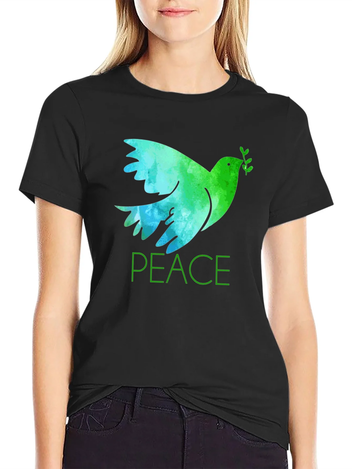 Peace Dove Graphic T-Shirt - Stylish & Comfortable product image 2