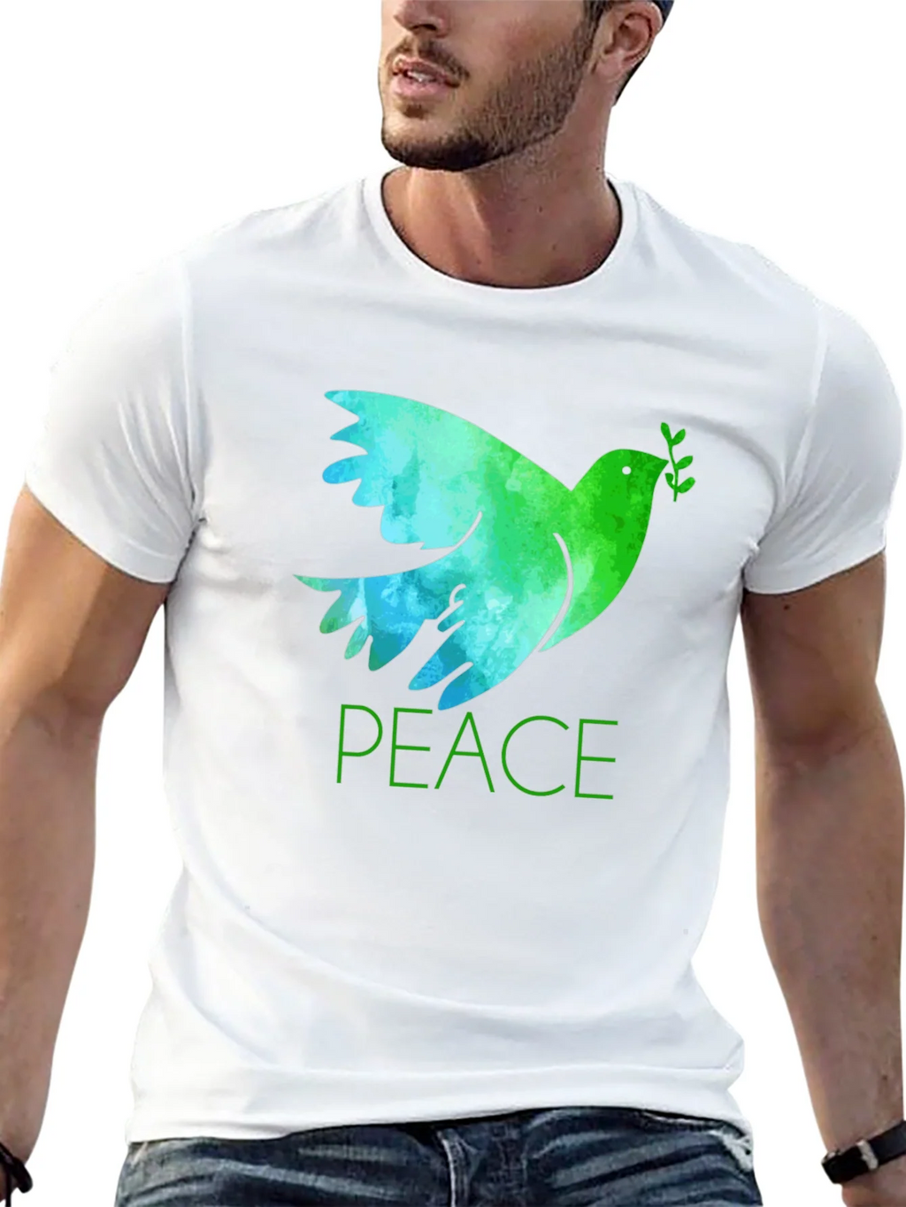 Peace Dove Graphic T-Shirt - Stylish & Comfortable product image 12