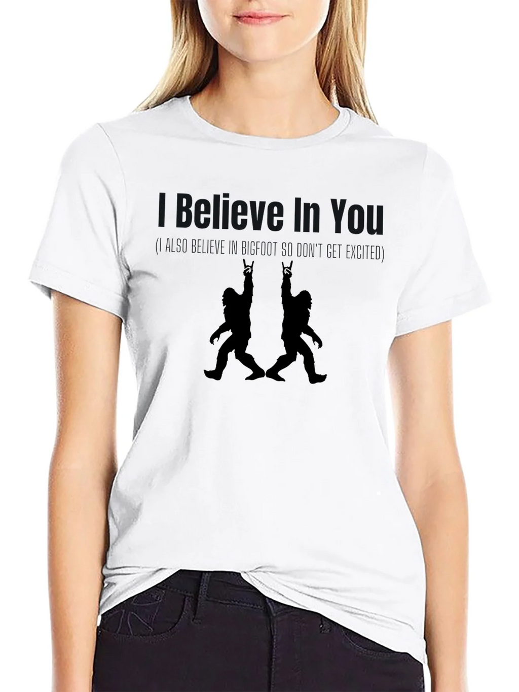 Believe in You Bigfoot Graphic T-Shirt product image 7