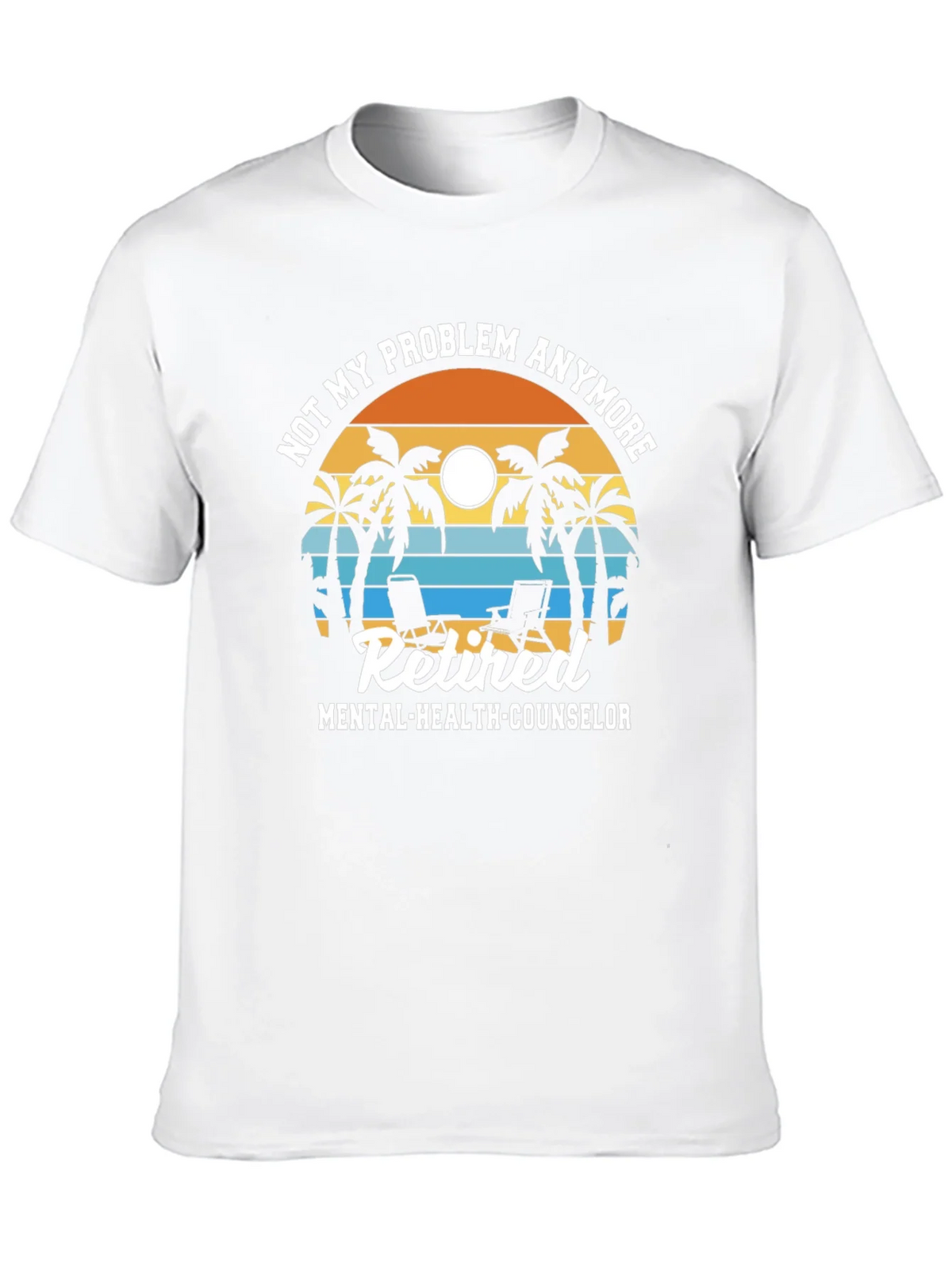 Retired Mental Health Counselor T-Shirt product image 9
