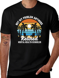 Retired Mental Health Counselor T-Shirt product image 1