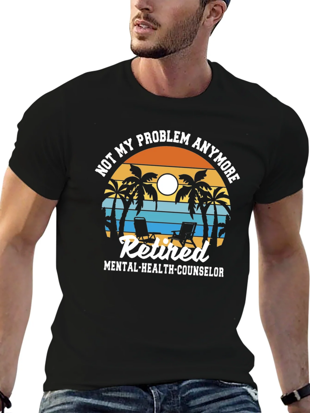 Retired Mental Health Counselor T-Shirt product image 6