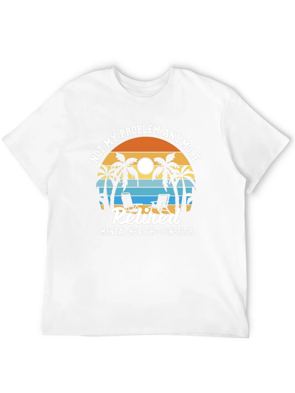 Retired Mental Health Counselor T-Shirt product image 11