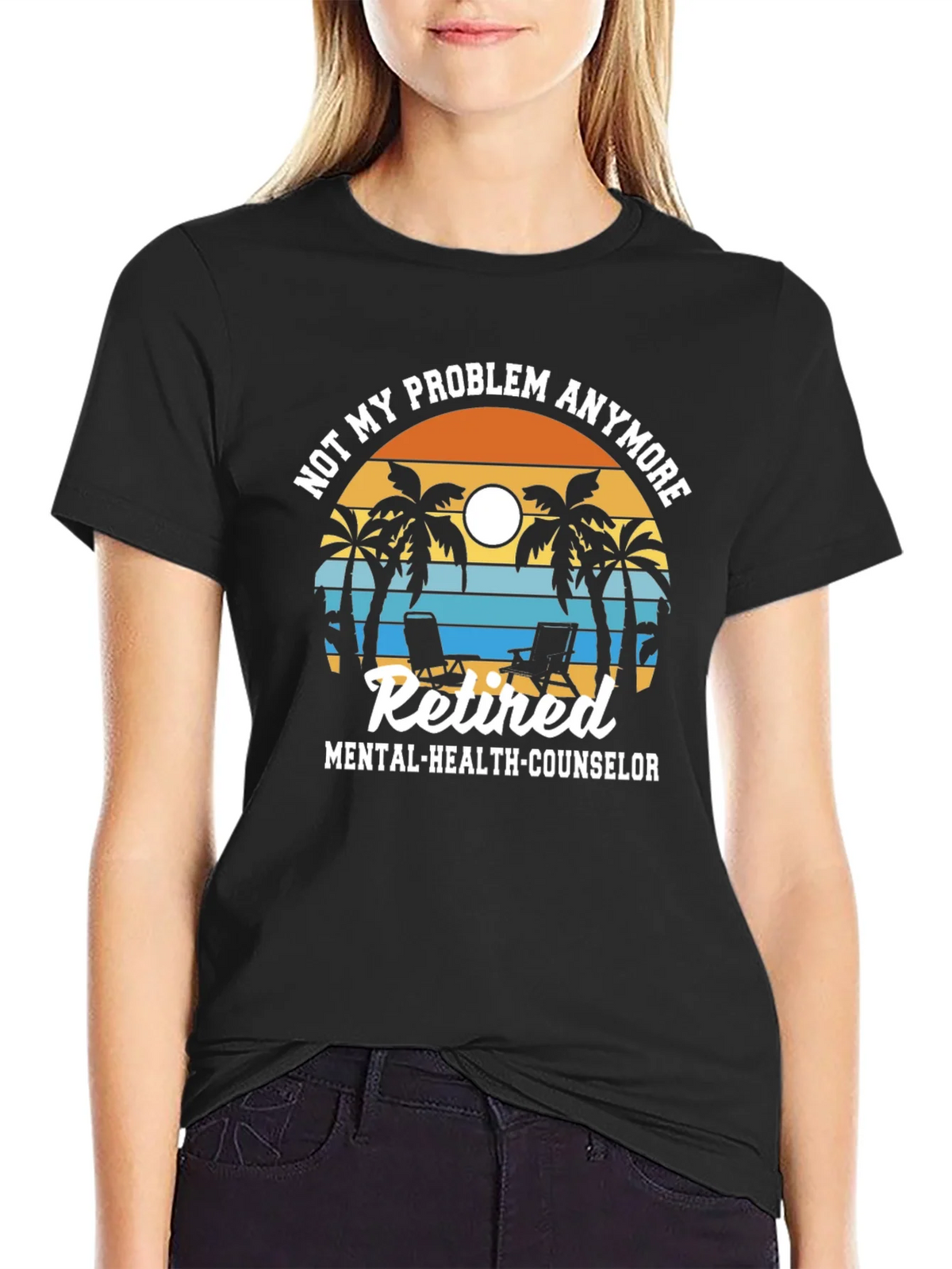 Retired Mental Health Counselor T-Shirt product image 2