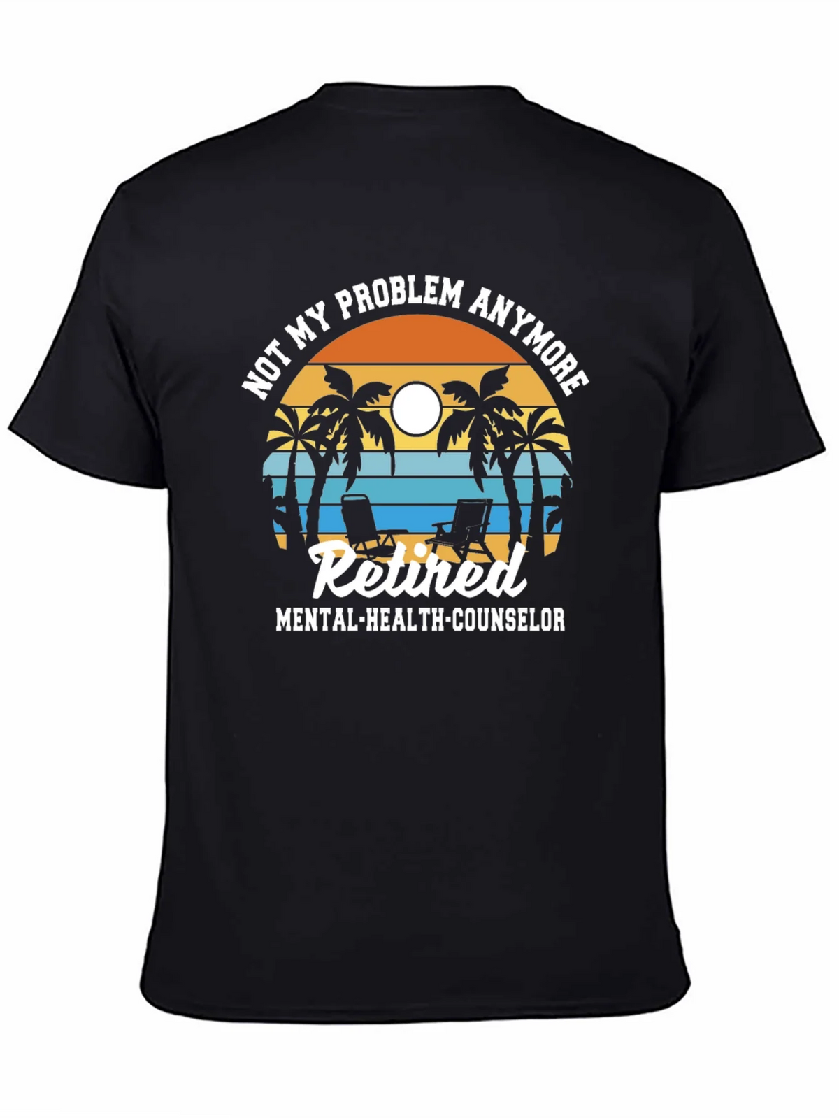Retired Mental Health Counselor T-Shirt product image 4