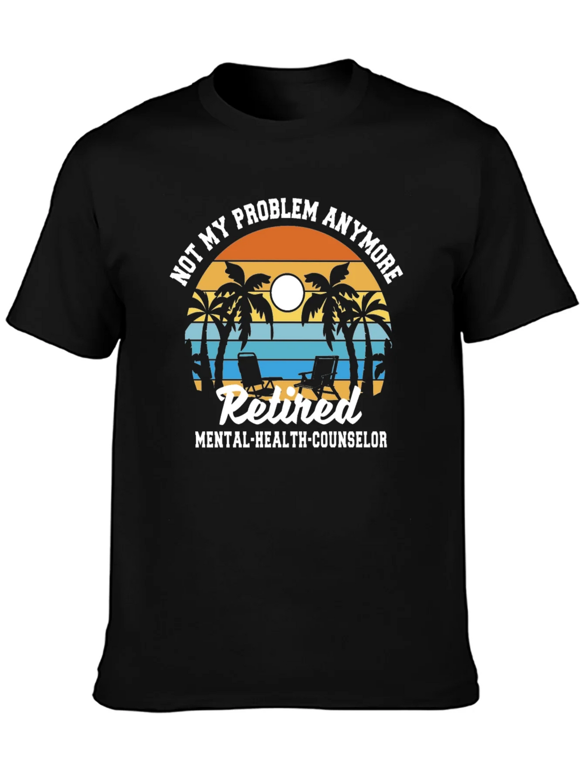Retired Mental Health Counselor T-Shirt product image 3