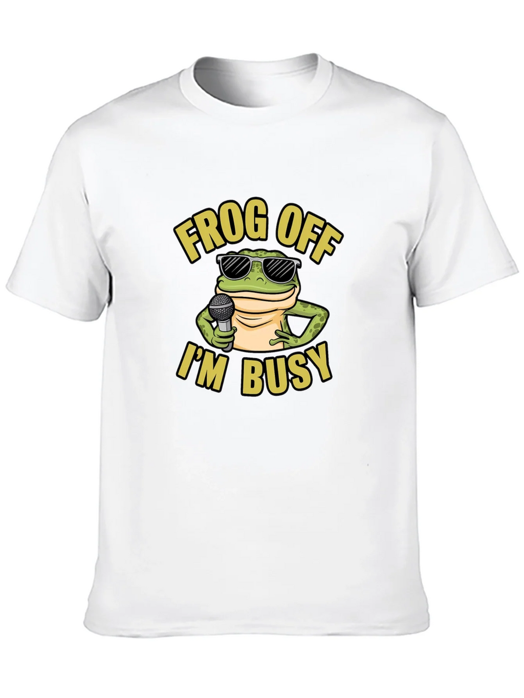 Frog Off Im Busy Graphic T-Shirt product image 9