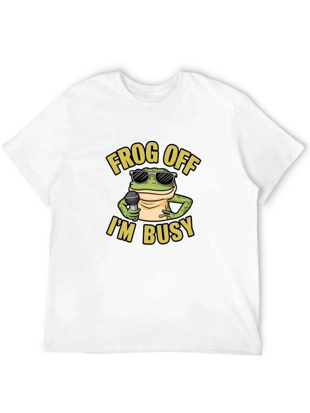 Frog Off Im Busy Graphic T-Shirt product image 11