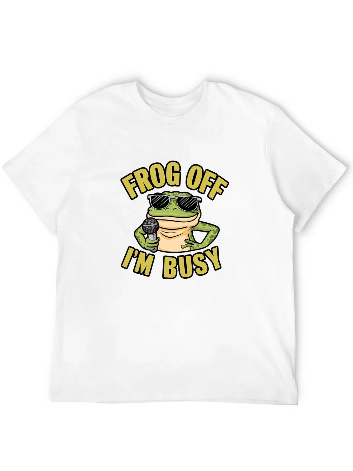 Frog Off Im Busy Graphic T-Shirt product image 11