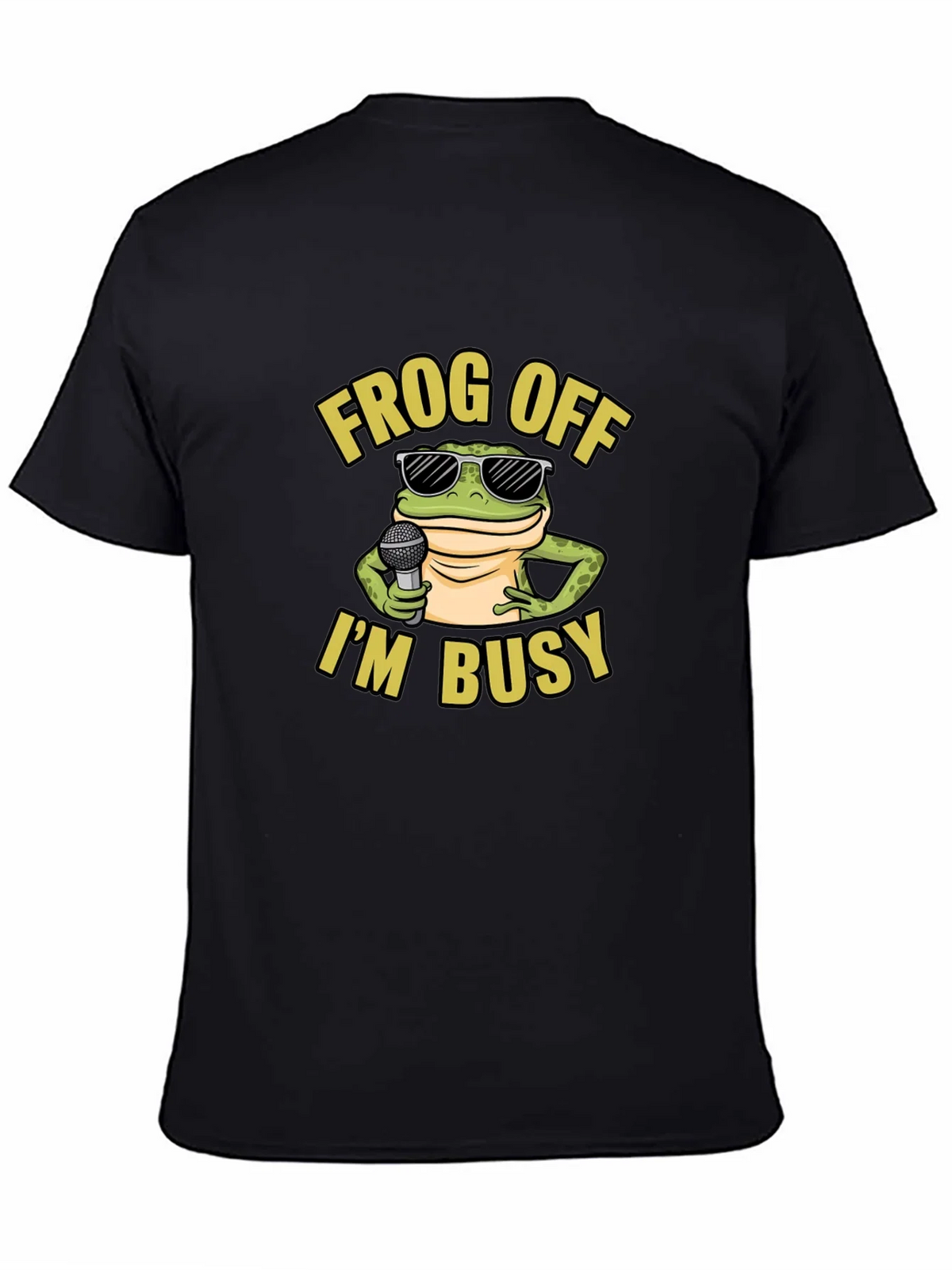 Frog Off Im Busy Graphic T-Shirt product image 4