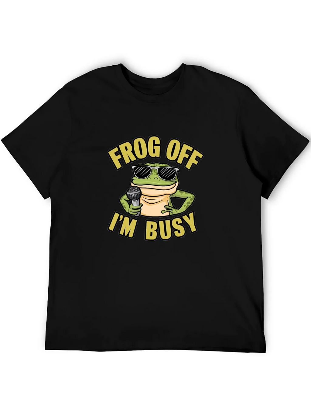 Frog Off Im Busy Graphic T-Shirt product image 5