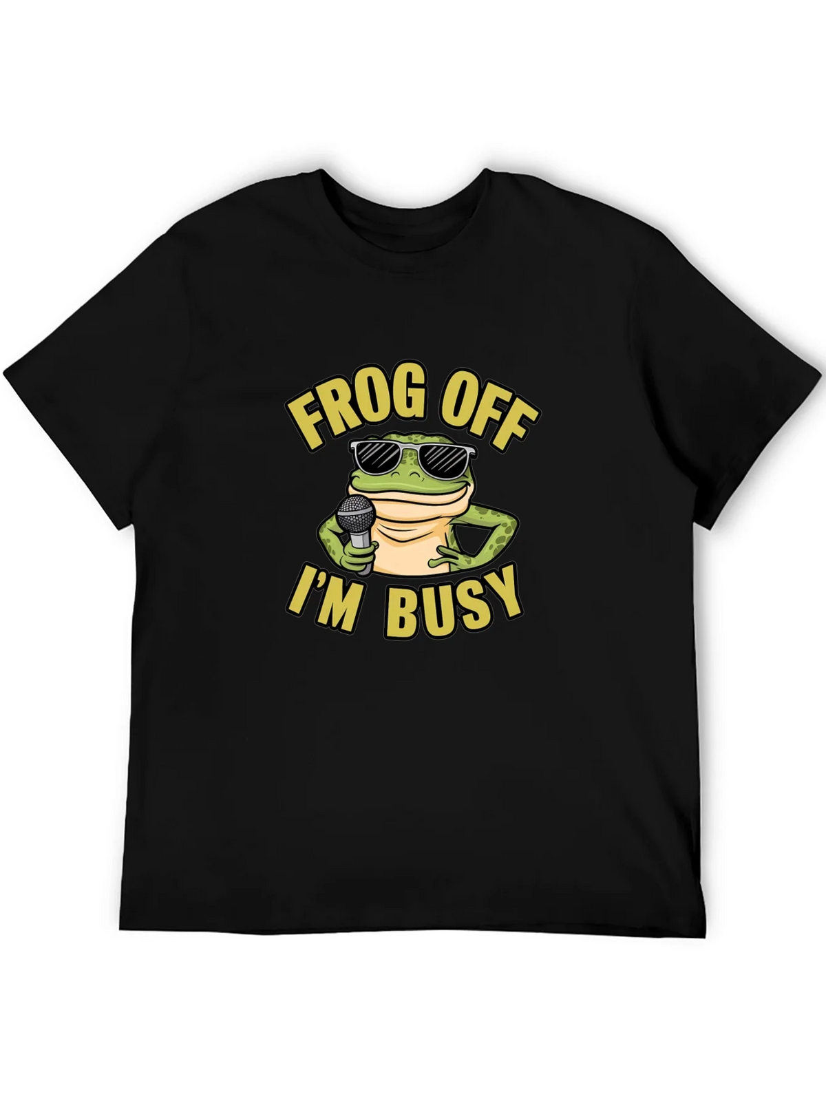 Frog Off Im Busy Graphic T-Shirt product image 5