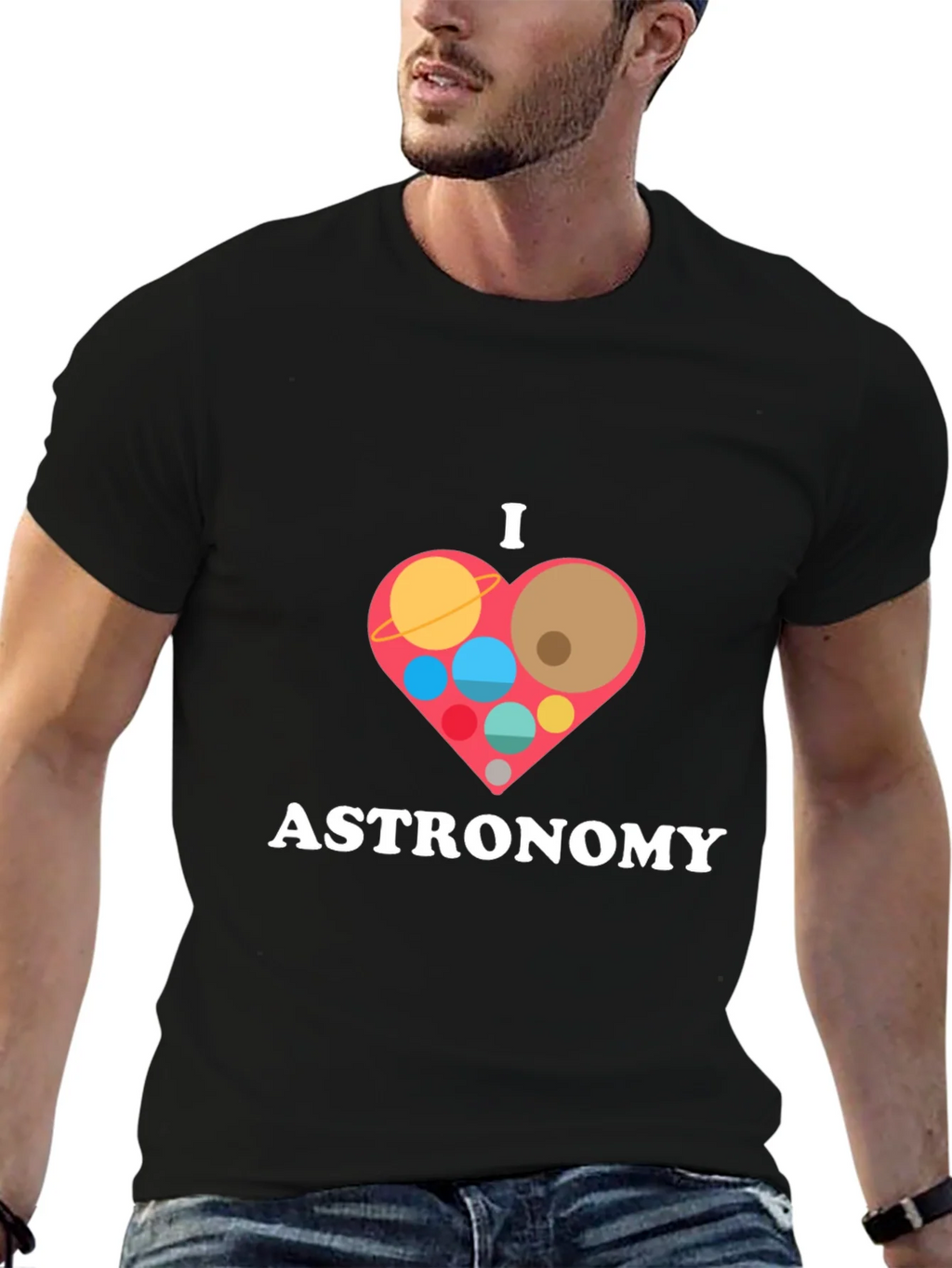 I Love Astronomy T-Shirt product image 6