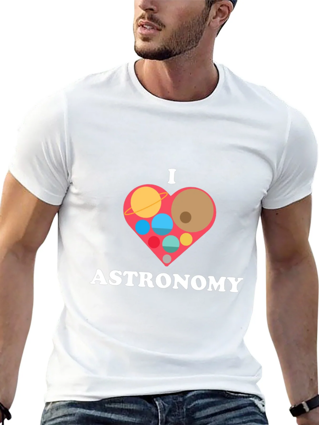 I Love Astronomy T-Shirt product image 12