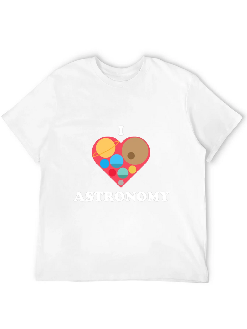 I Love Astronomy T-Shirt product image 11