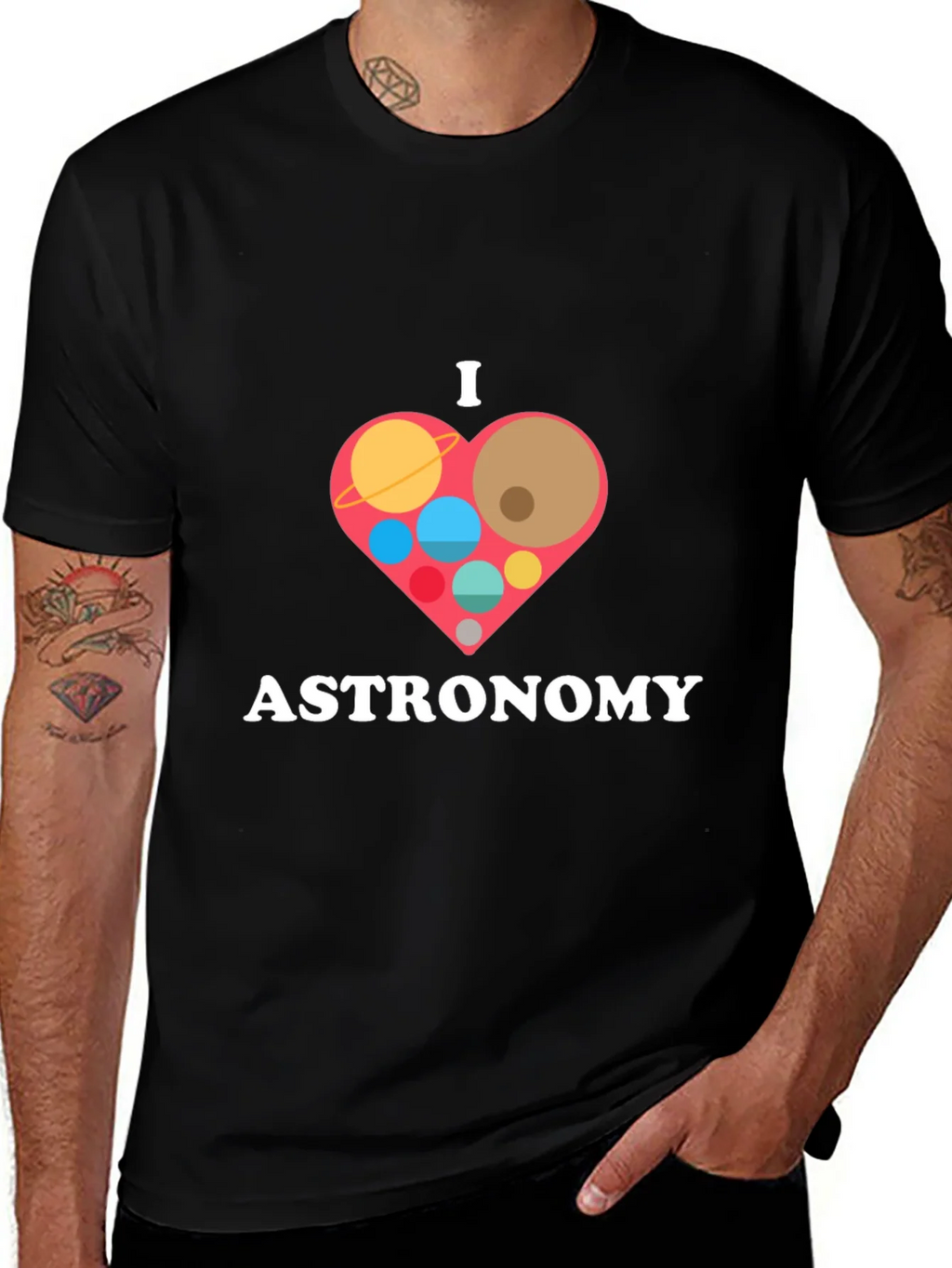 I Love Astronomy T-Shirt product image 1