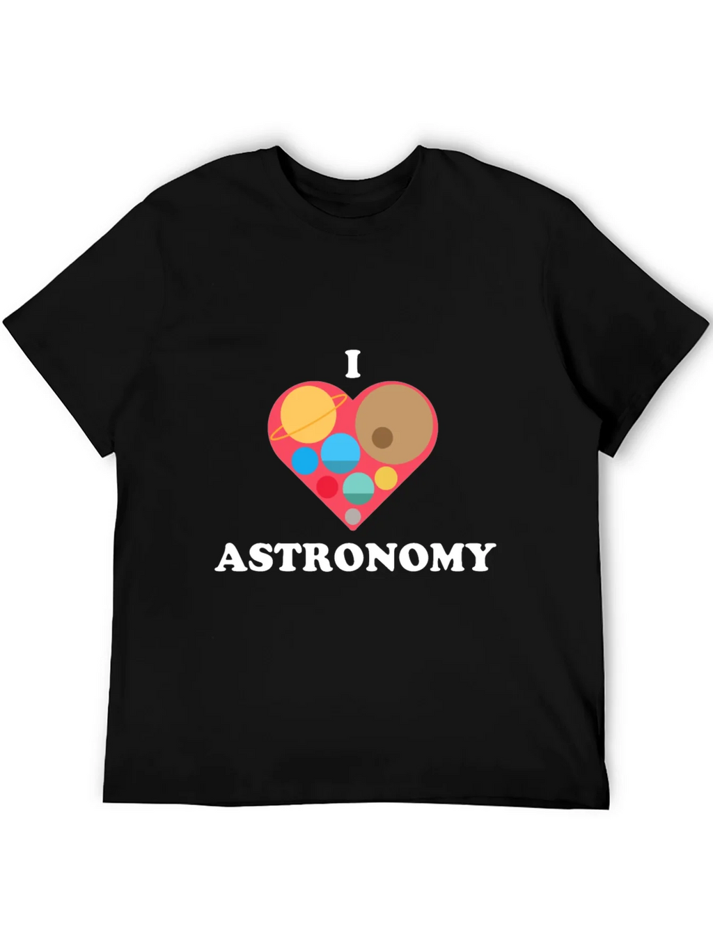 I Love Astronomy T-Shirt product image 5