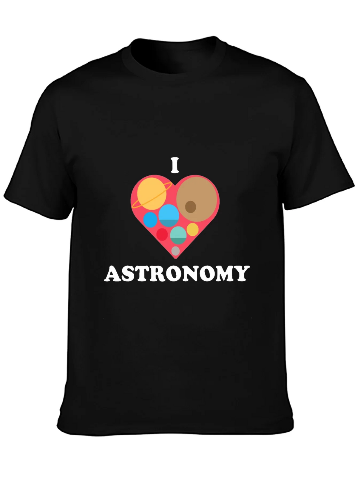I Love Astronomy T-Shirt product image 3