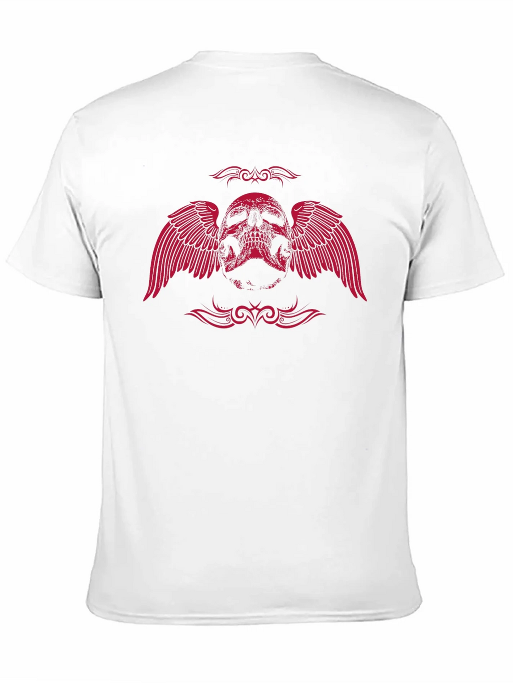 Winged Skull Graphic Tee - Black product image 10