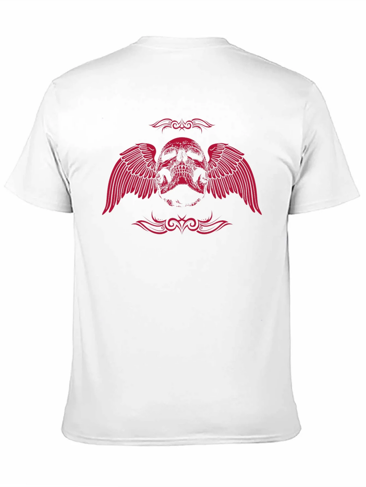 Winged Skull Graphic Tee - Black product image 10